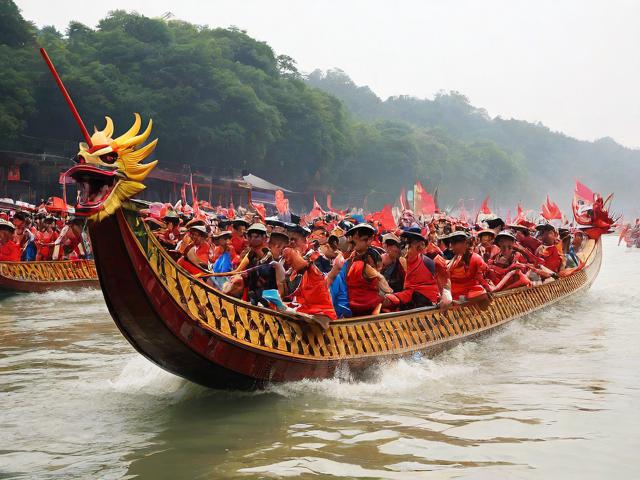 九游体育网站_ 传统古老龙舟节，赛水技艺彰显民族精神，中国传统文化赛龙舟介绍