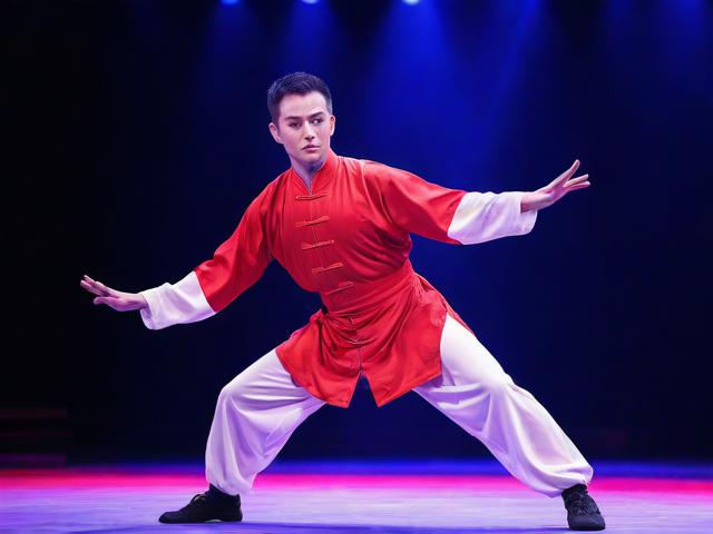 九游体育网站_ 传统武术表演会，文化韵味在运动中绽放，武术演出